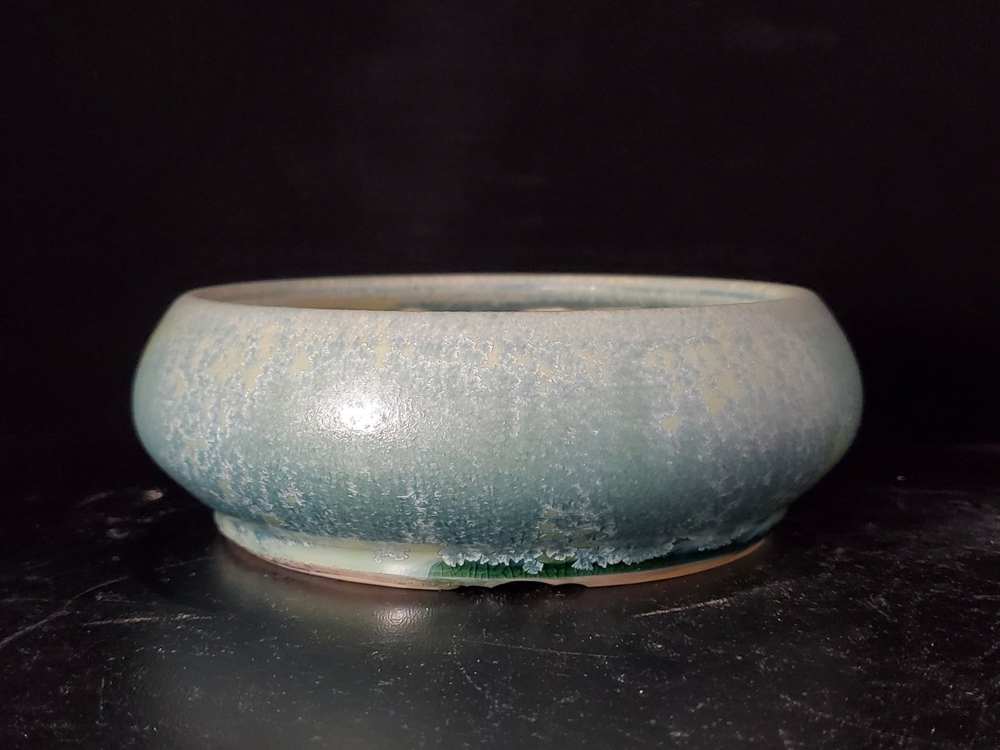 Bonsai Pot Round 9-24-1508  6"w x 2"t