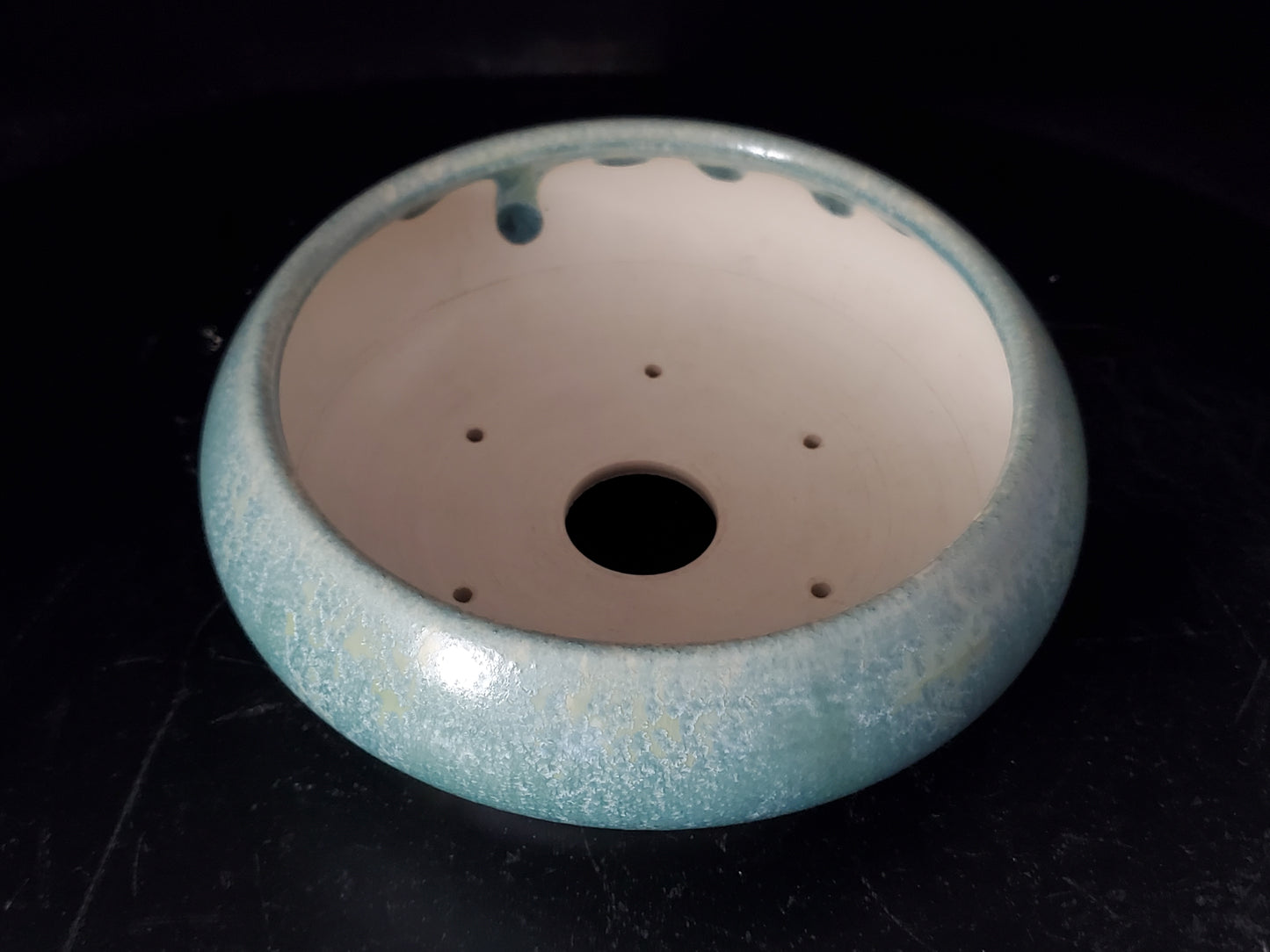 Bonsai Pot Round 9-24-1508  6"w x 2"t