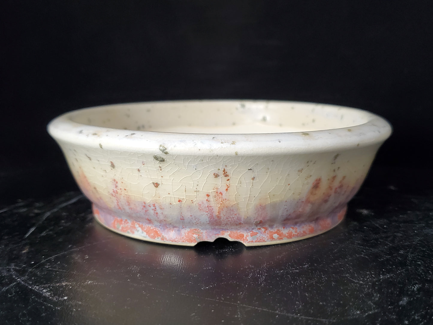 Bonsai Pot Round 9-24-1509  6"w x 1.75"t