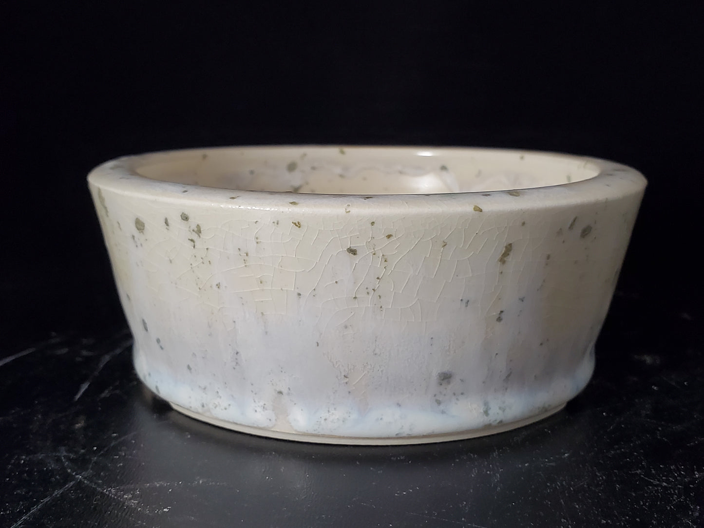 Bonsai Pot Round 9-24-1510  5"w x 2"t