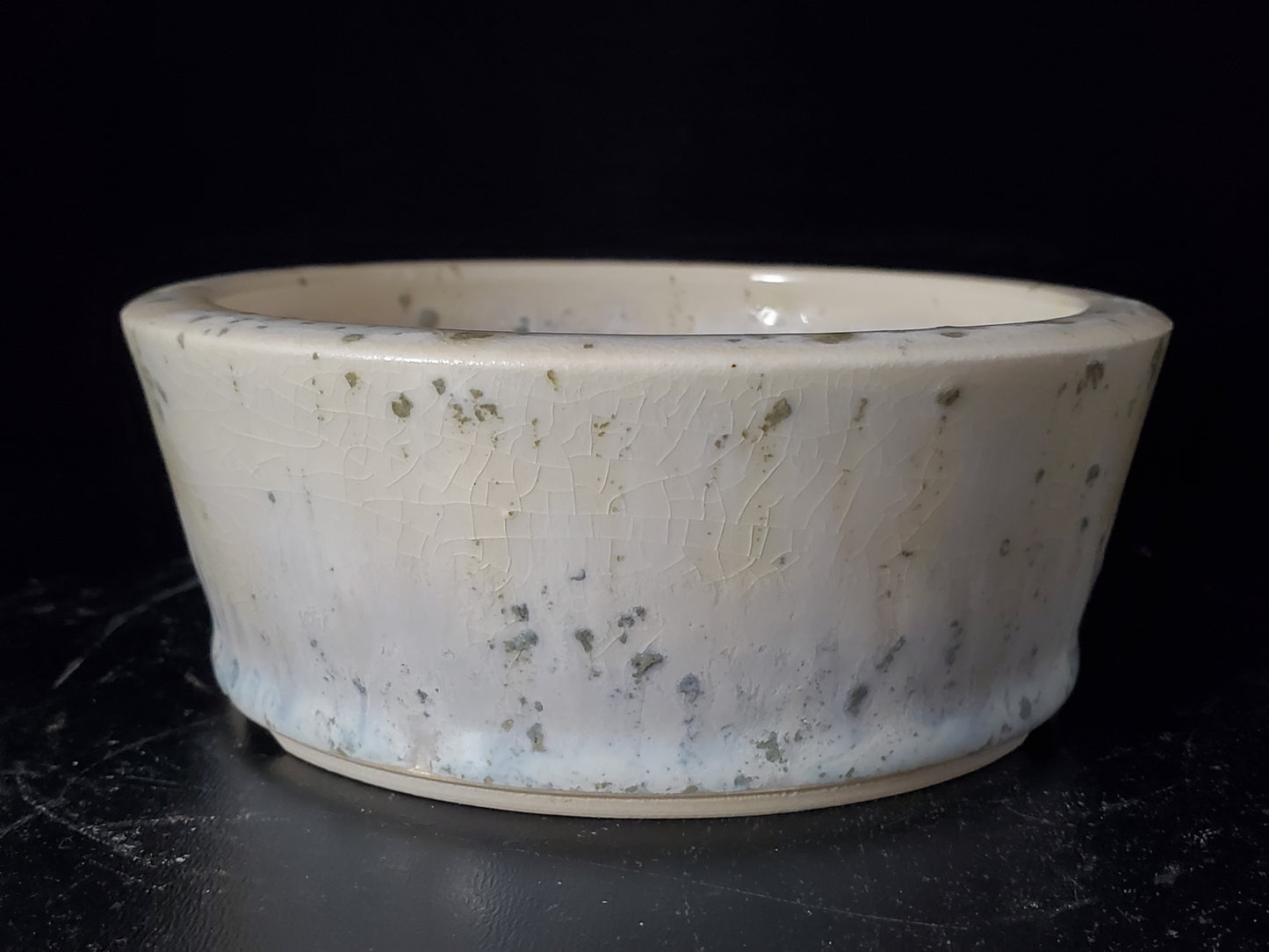 Bonsai Pot Round 9-24-1510  5"w x 2"t