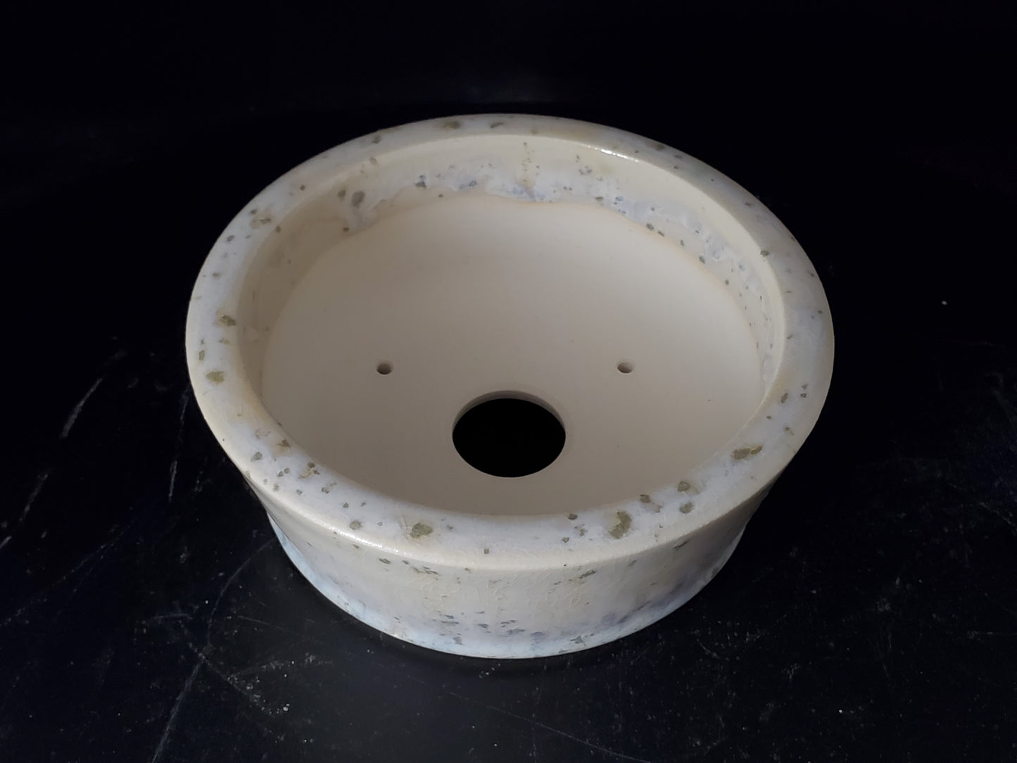 Bonsai Pot Round 9-24-1510  5"w x 2"t