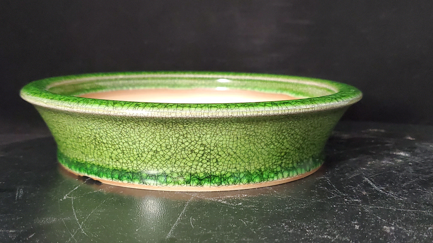 Bonsai Pot Round 9-24-1515  7"w x 1.75"t