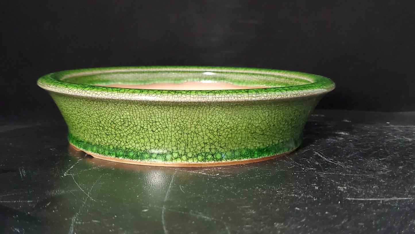 Bonsai Pot Round 9-24-1515  7"w x 1.75"t