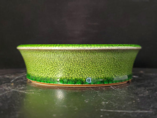 Bonsai Pot Round 9-24-1518  5.5"w x 1.5"t