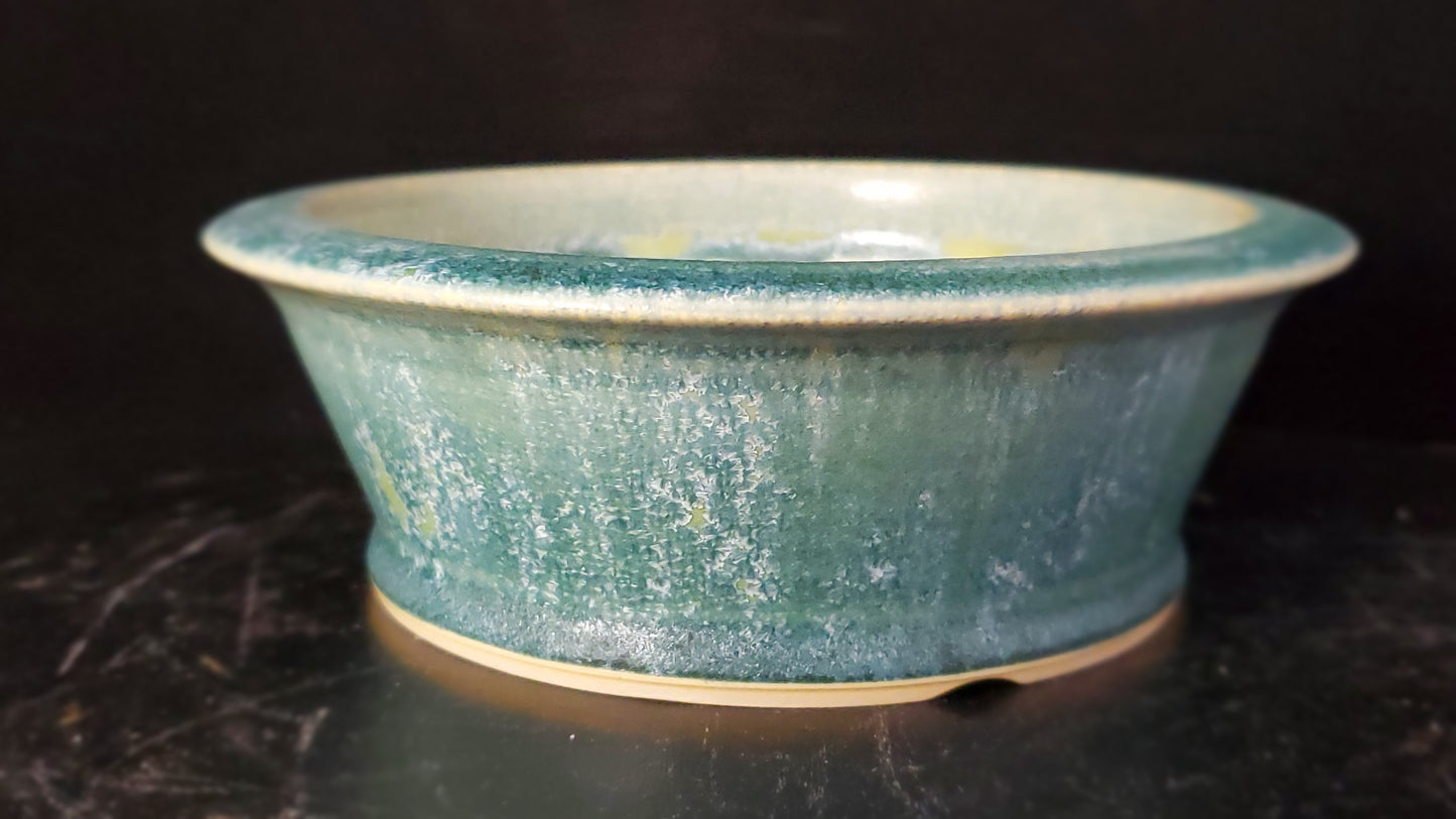 Bonsai Pot Round 9-24-1512  6"w x 2"t