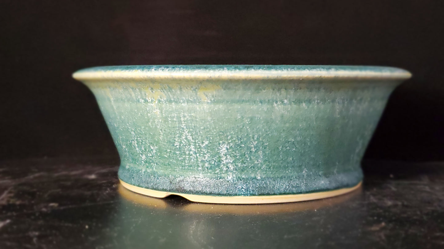 Bonsai Pot Round 9-24-1512  6"w x 2"t