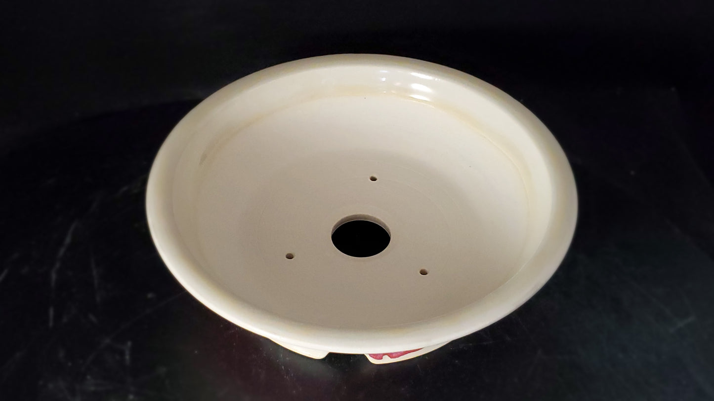 Bonsai Pot Round 9-24-1514  7.25"w x 2"t