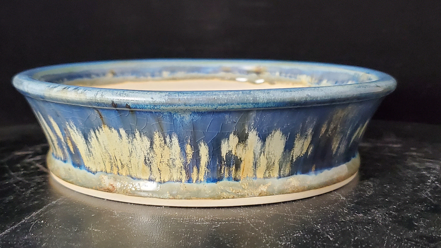 Bonsai Pot Round 10-24-1522  6.75"w x 1.75"t