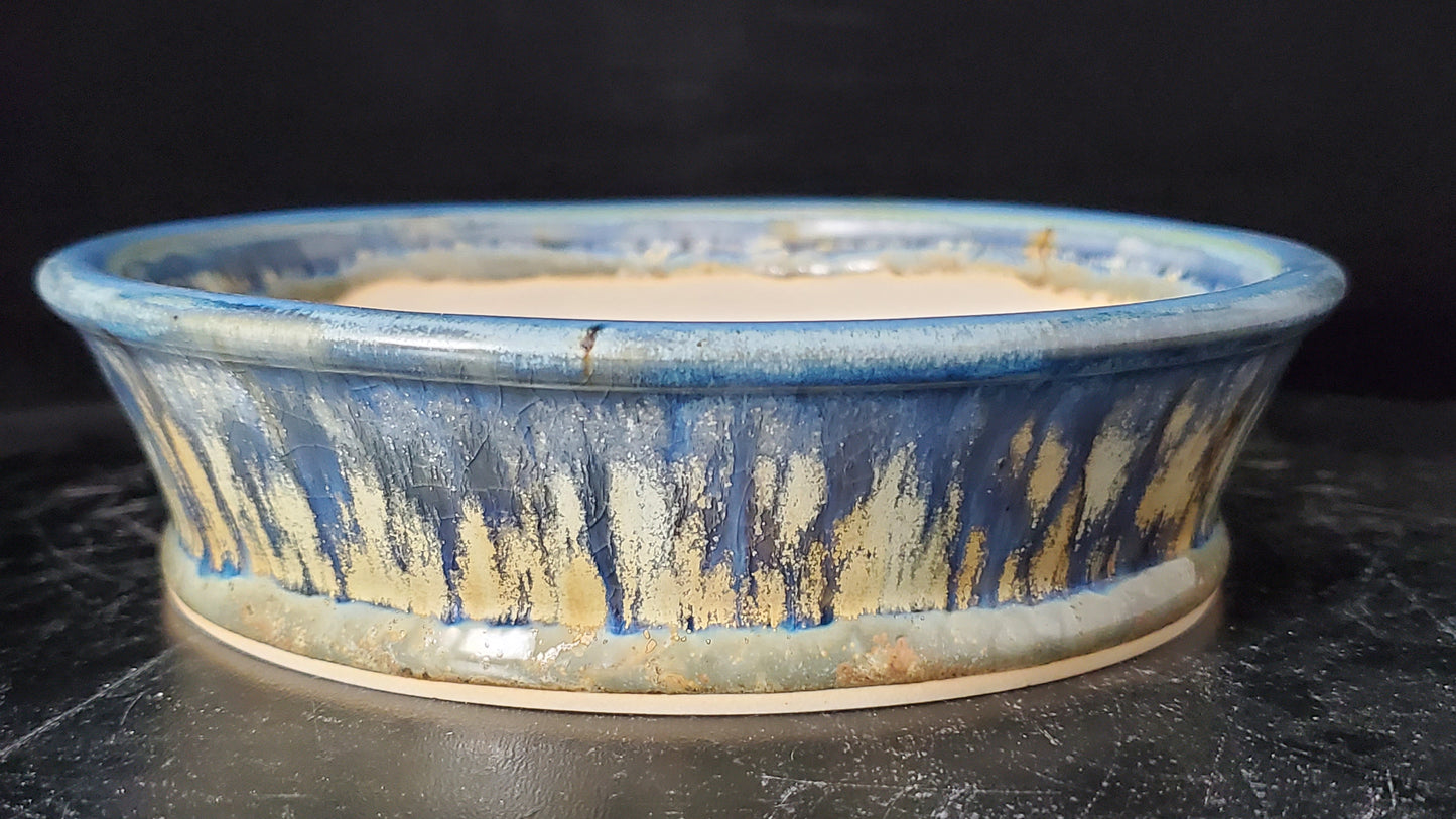 Bonsai Pot Round 10-24-1522  6.75"w x 1.75"t