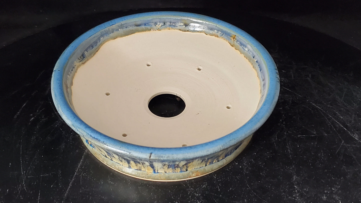 Bonsai Pot Round 10-24-1522  6.75"w x 1.75"t