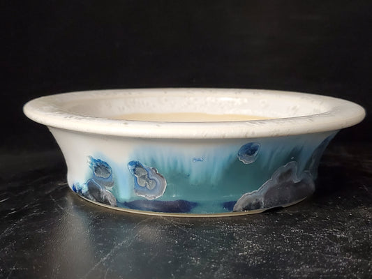 Bonsai Pot Round 10-24-1529  6"w x 1.5"t