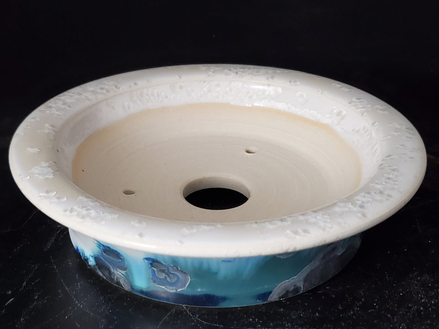 Bonsai Pot Round 10-24-1529  6"w x 1.5"t