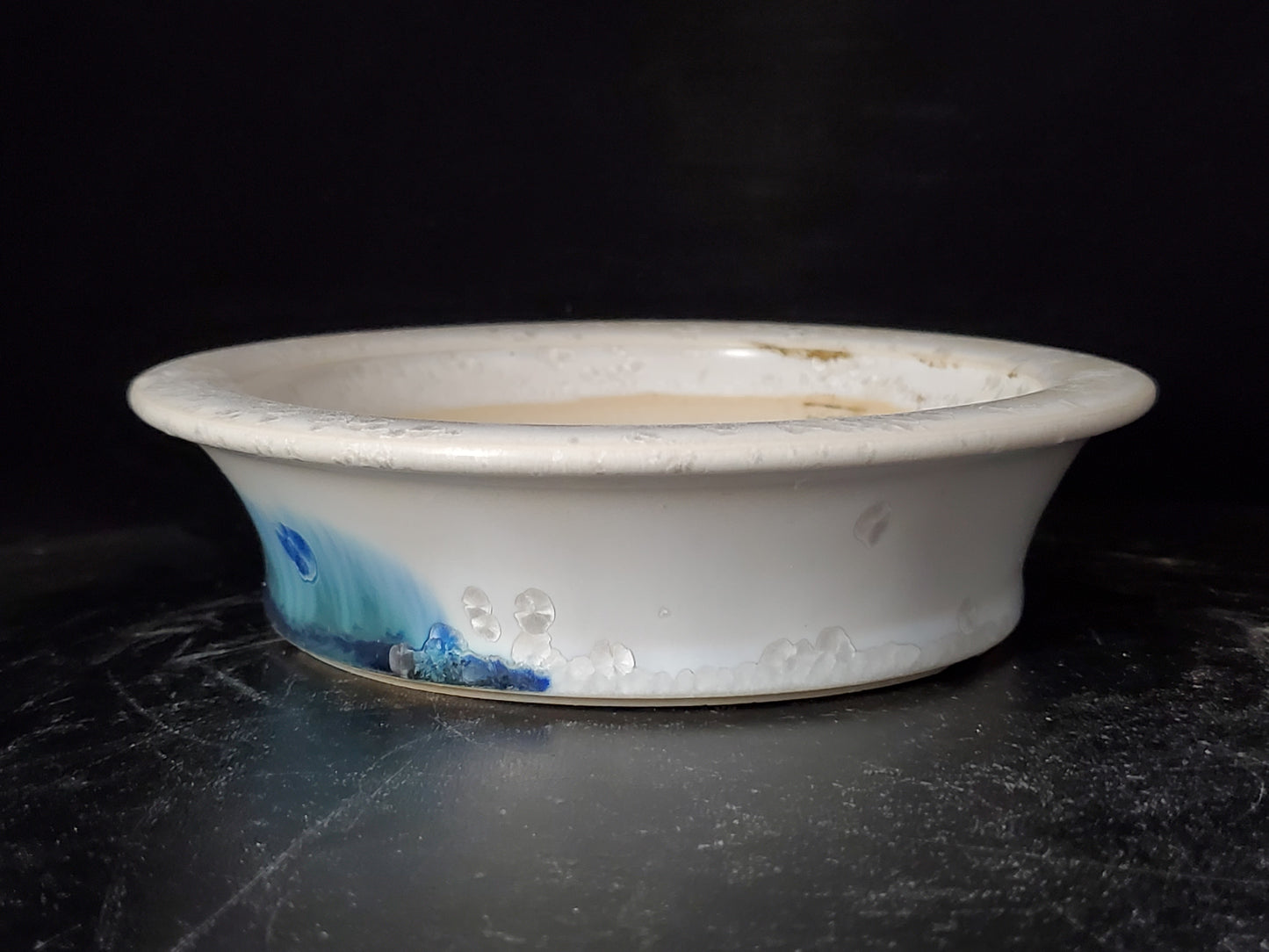 Bonsai Pot Round 10-24-1529  6"w x 1.5"t