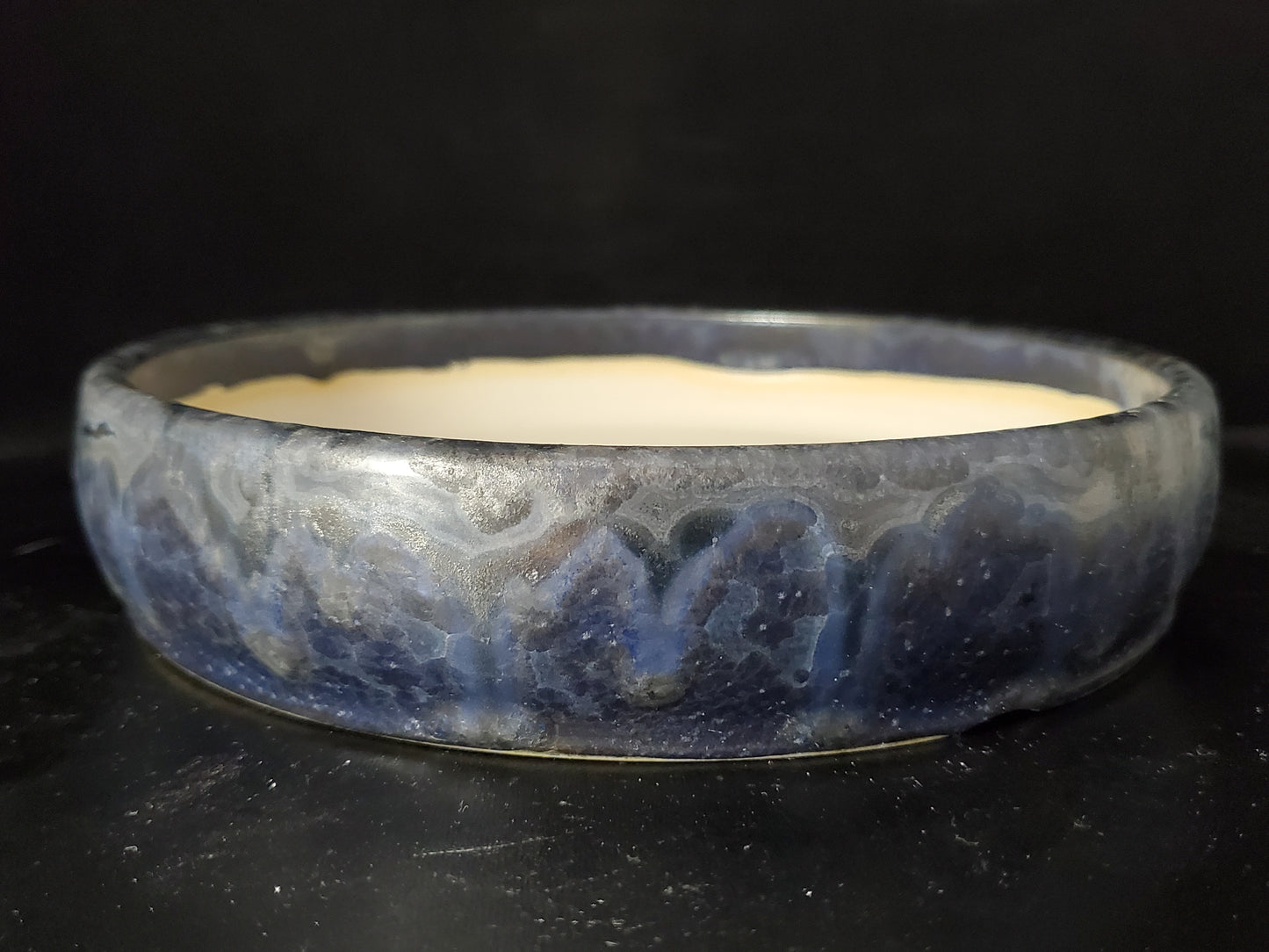 Bonsai Pot Round 10-24-1529  7.5"w x 1.5"t