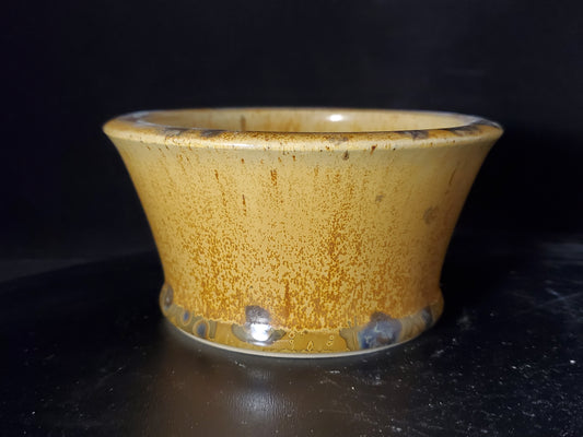 Bonsai Pot Round 10-24-1535  4.75"w x 2.5"t