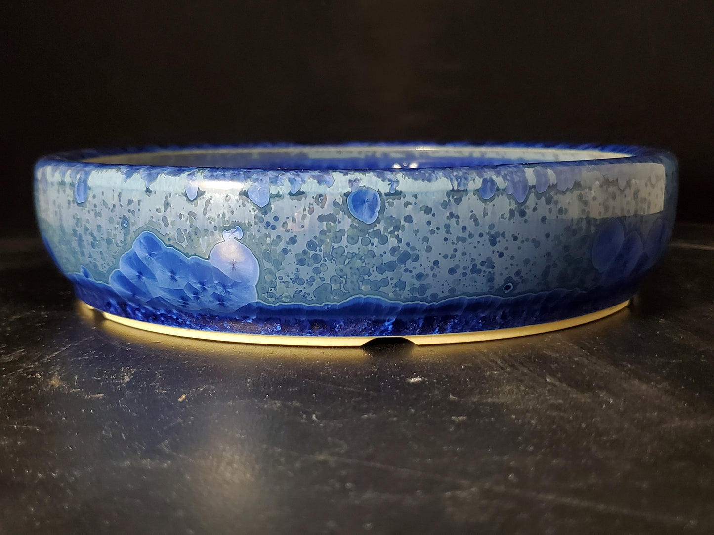 Bonsai Pot Round 10-24-1536  8"w x 1.75"t