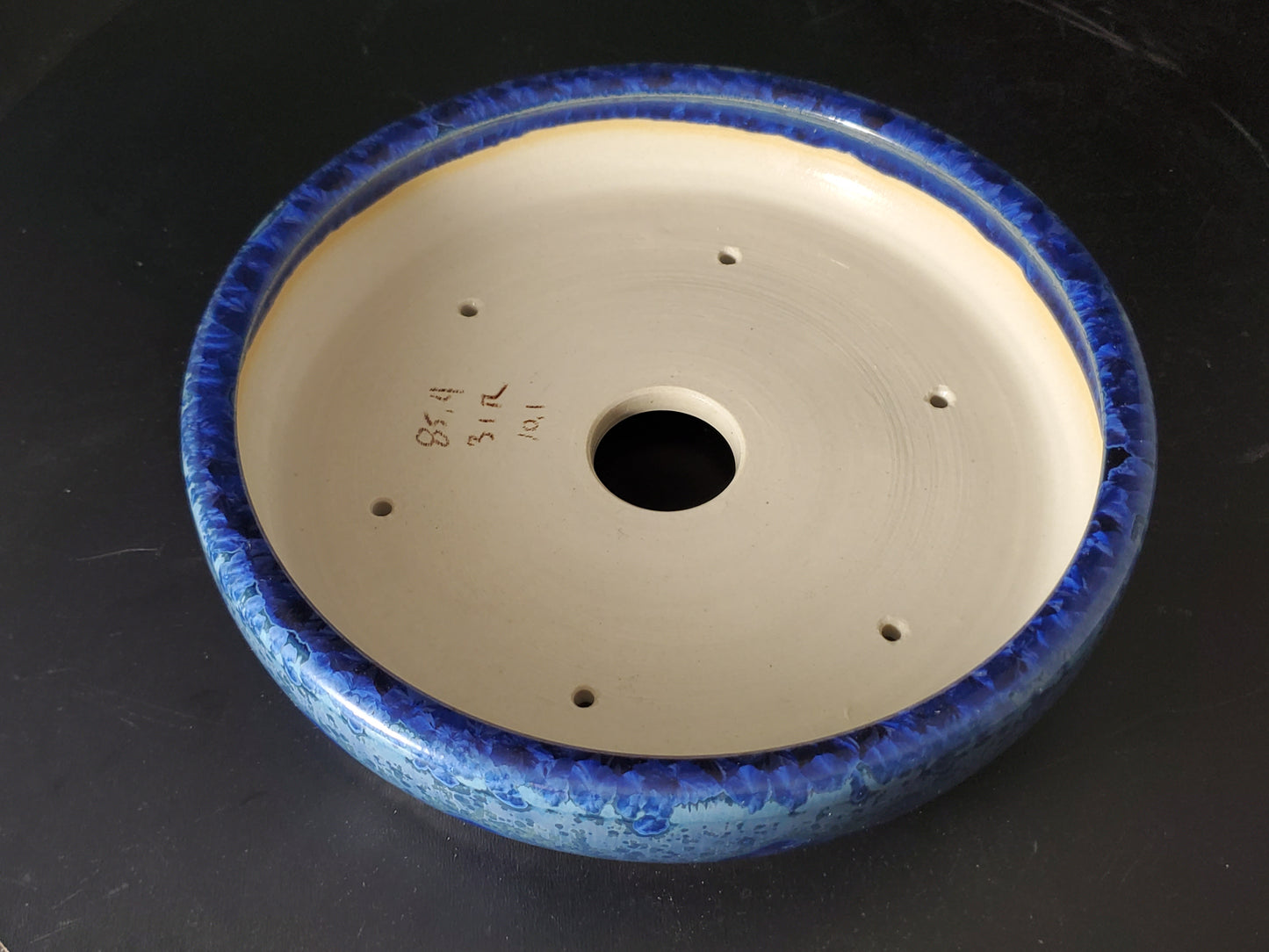 Bonsai Pot Round 10-24-1536  8"w x 1.75"t