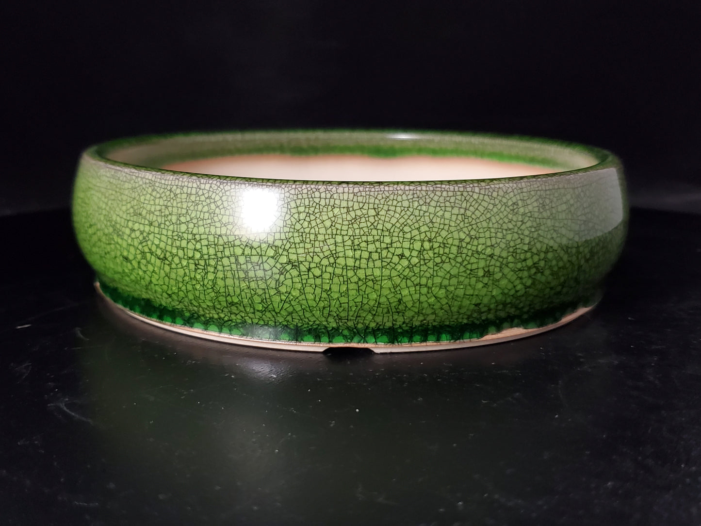 Bonsai Pot Round 11-24-1551  6.5" x 1.5"t