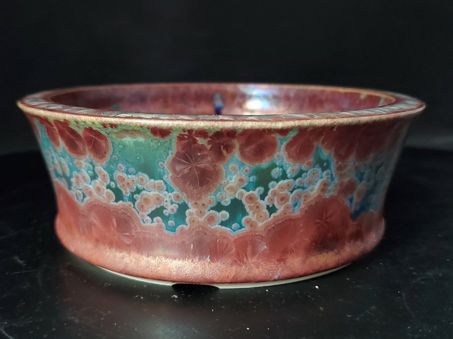 Bonsai Pot Round 10-24-1548  5.5"w x 2"t