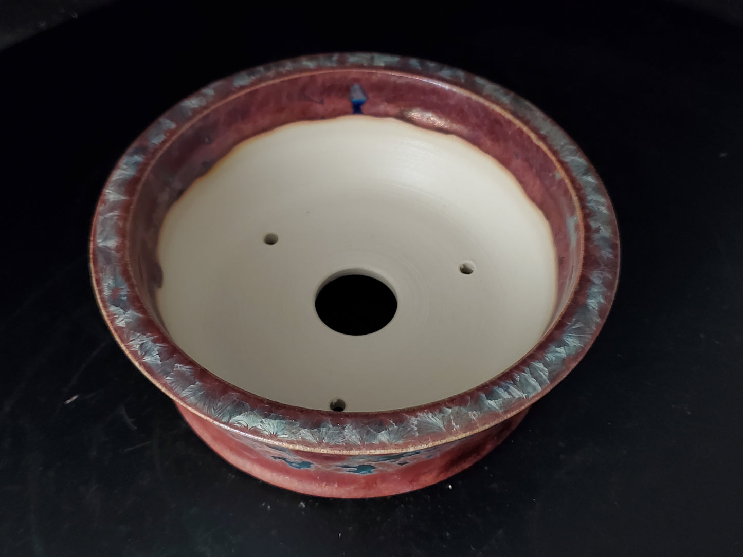 Bonsai Pot Round 10-24-1548  5.5"w x 2"t