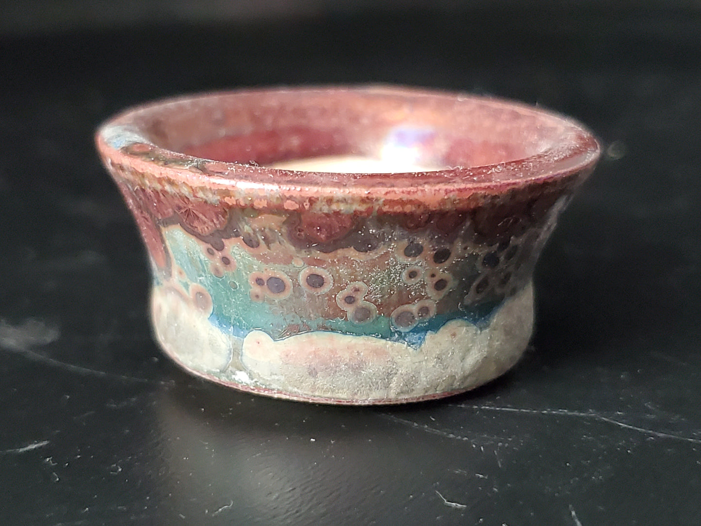 Bonsai Pot Round 11-24-1555  1.75" x .75"t