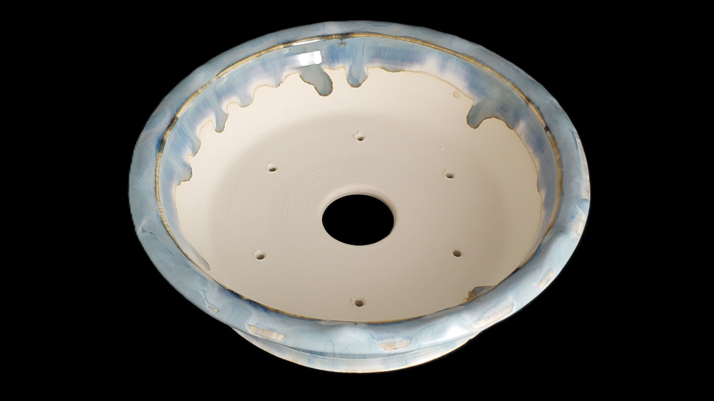 Bonsai Pot Round 5-25-1591 8.5" X 2.5"