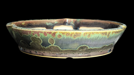 Bonsai Pot Round 8-25-1608 8.75" X 2"