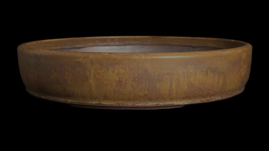 Bonsai Pot Shallow Rustic Round 12-25 - 10" X 2"