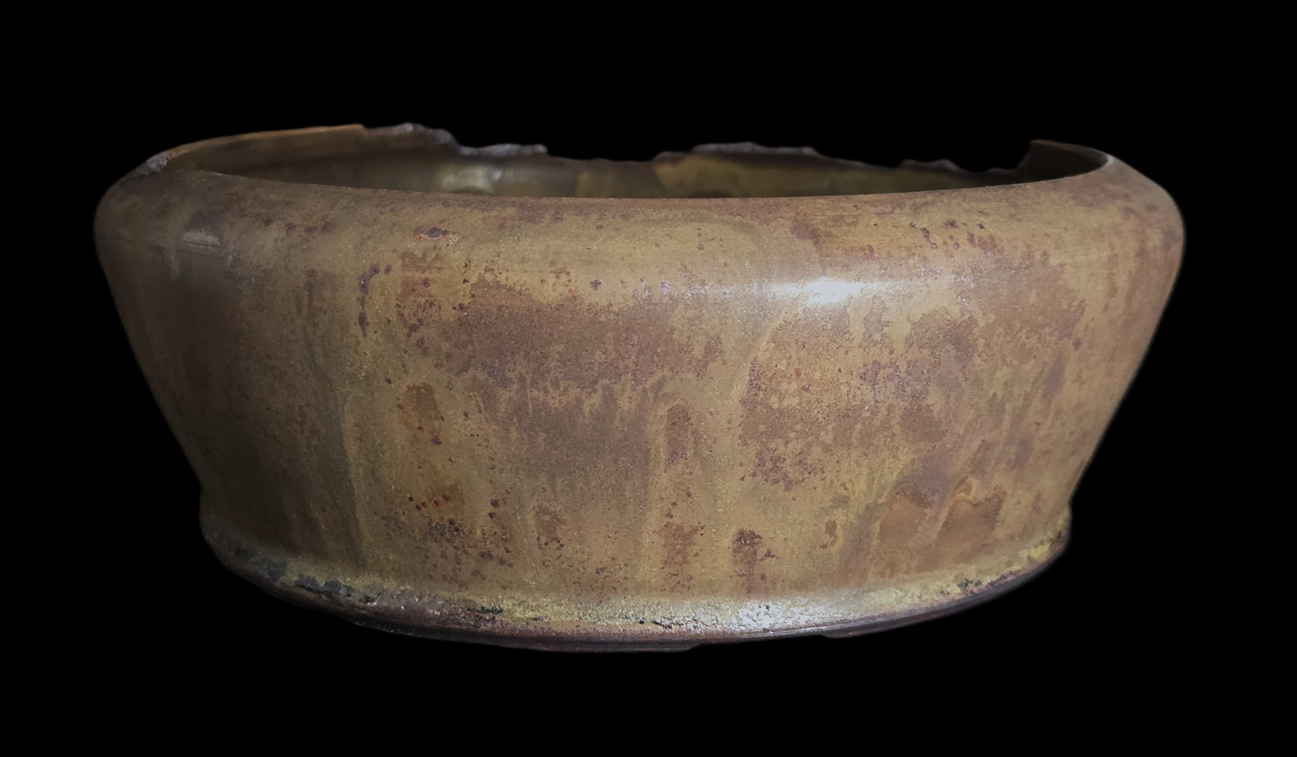 Bonsai Pot, Rustic Round 12-25 - 8" X 3"