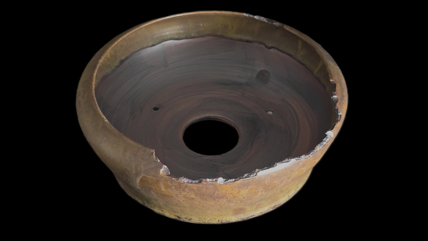 Bonsai Pot, Rustic Round 12-25 - 8" X 3"