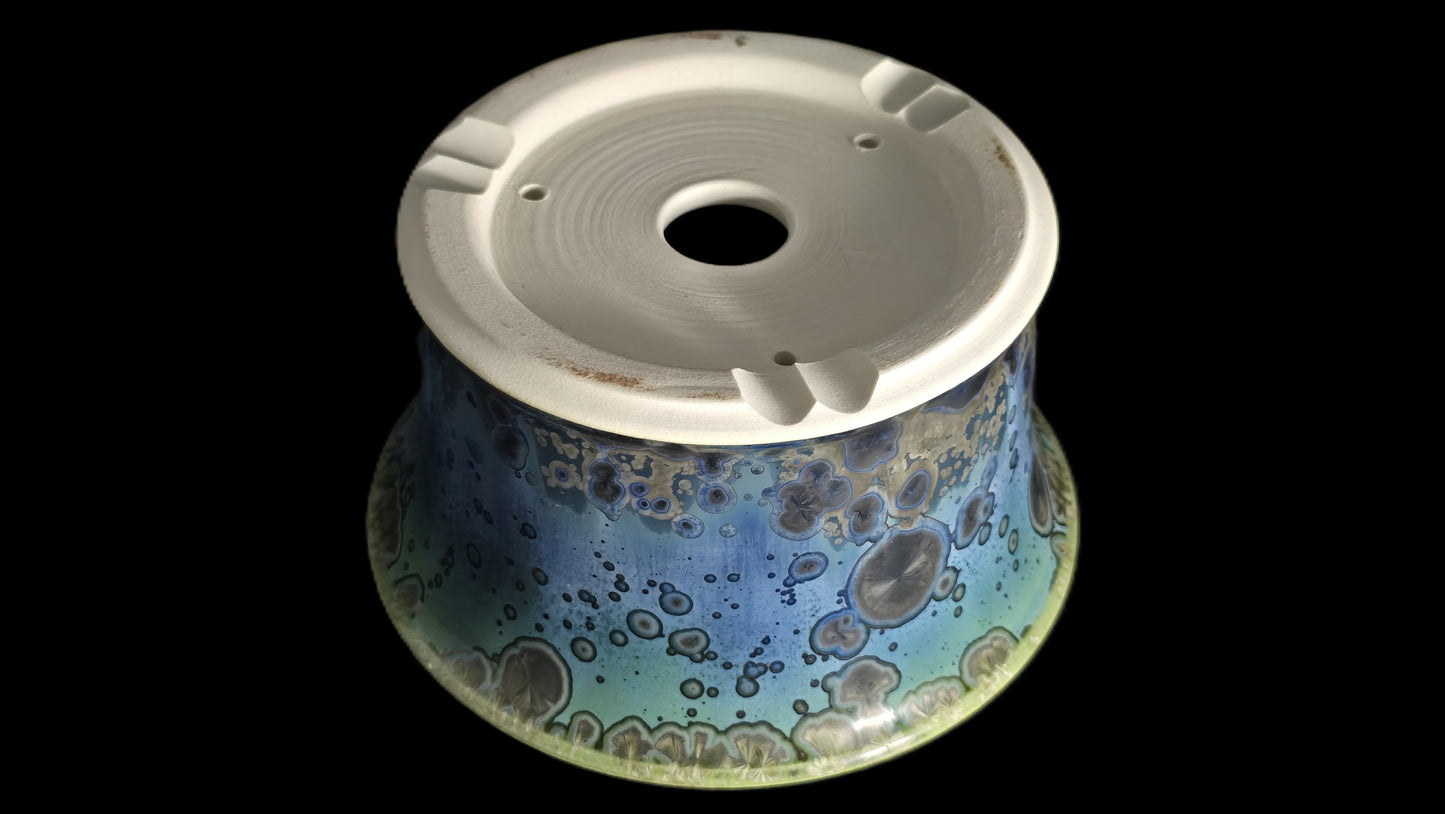 Bonsai Pot, Crystalline Round 12-25 - 7" X 3.75"