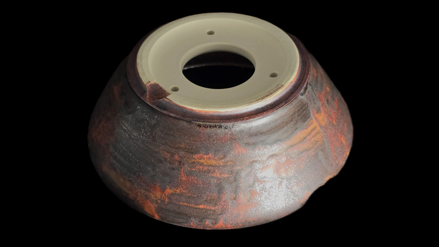 Bonsai Pot, Rustic Round 12-25 - 6" X 2.25"