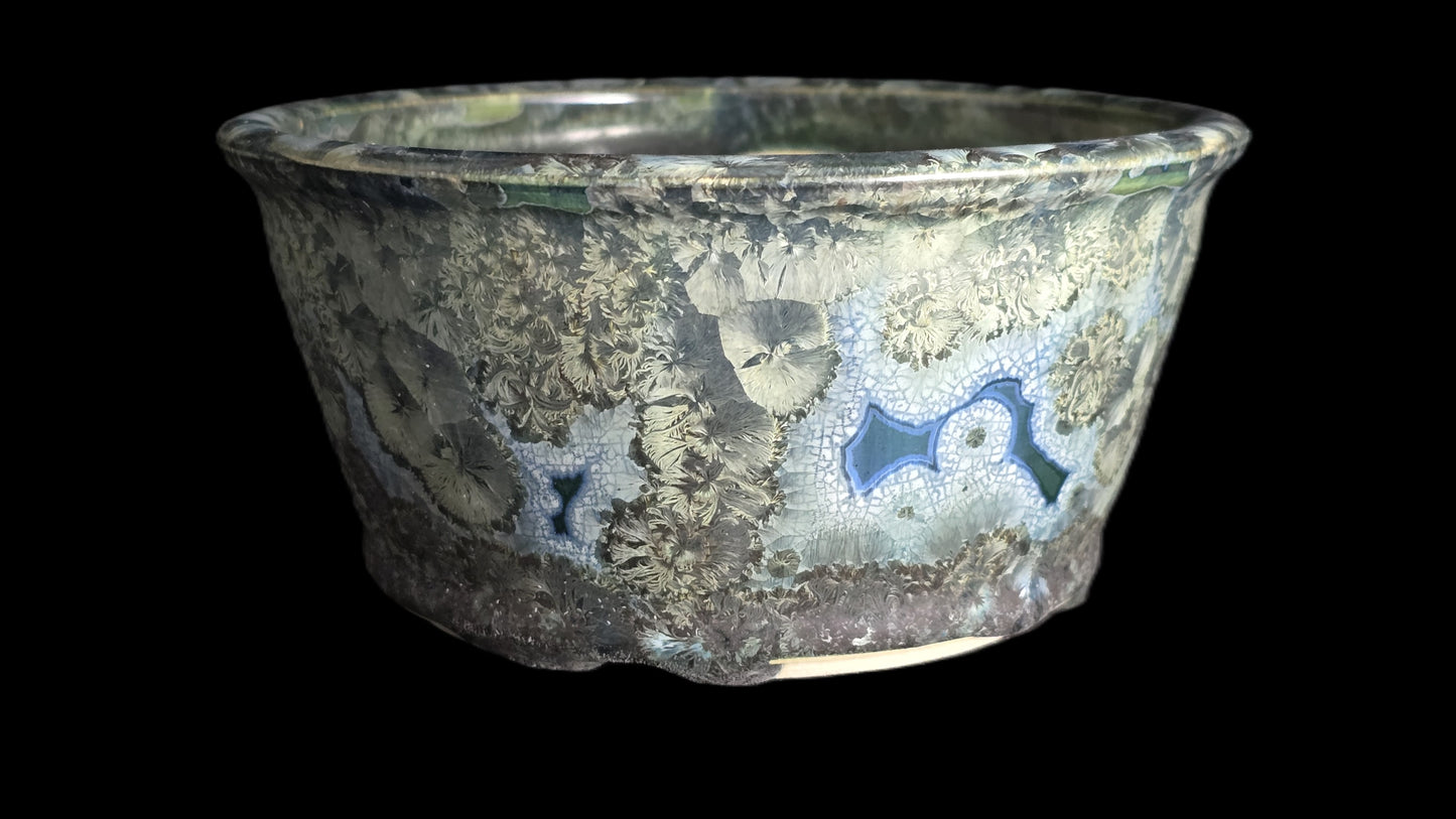 Bonsai Pot, Special Crystal Round 12-25 - 5.5" X 2.75"