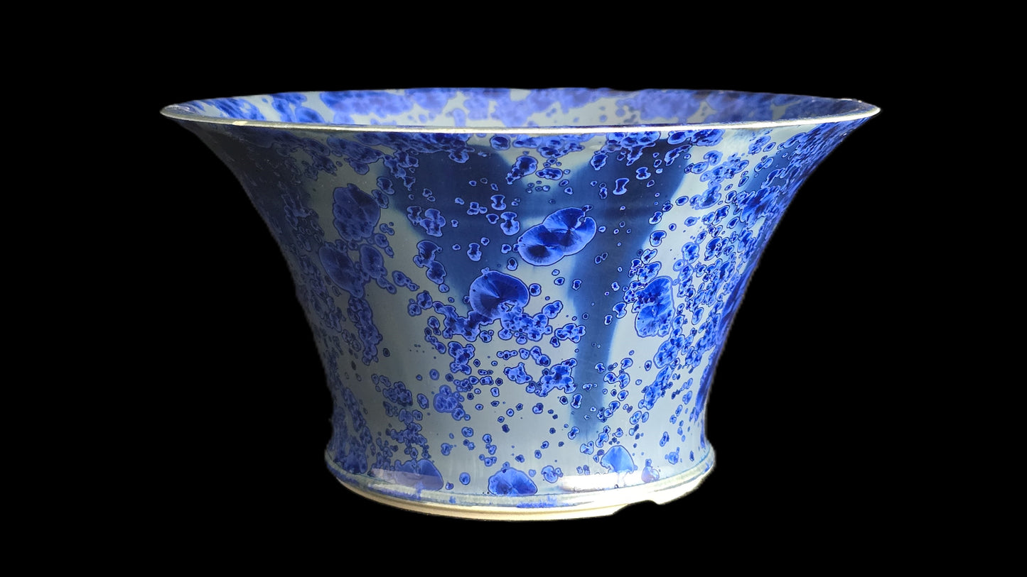 Bonsai Pot, Crystal Flare Round 1-26 - 6.25" X 3.5"
