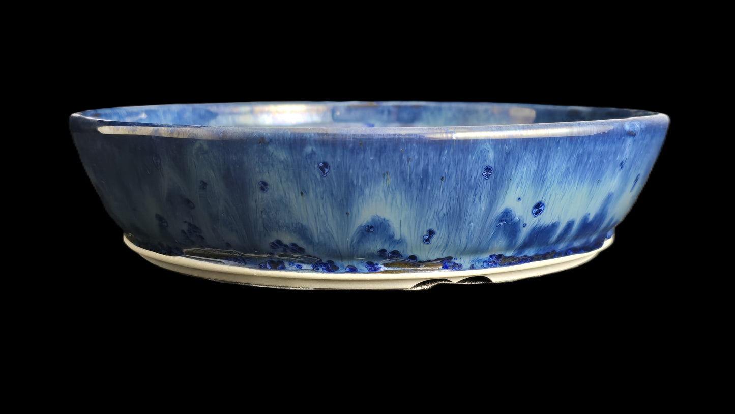 Bonsai Pot, Crystalline Round 1-26 - 9" X 2"