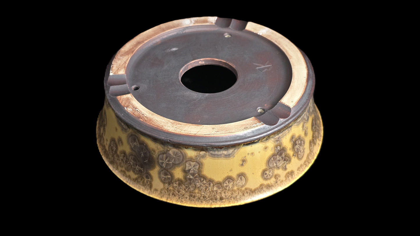 Bonsai Pot, Crystalline Round 1-26 - 7" X 2"