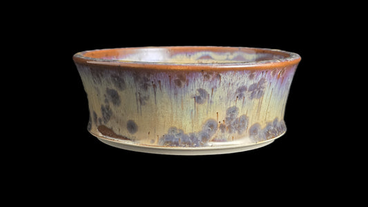 Bonsai Pot, Crystalline Round 1-26 - 5.25" X 2"