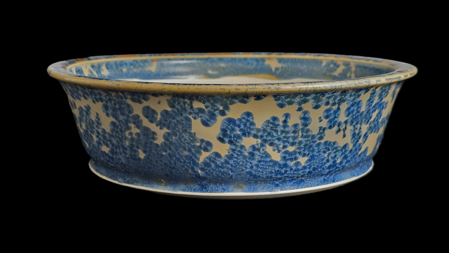Bonsai Pot, Crystalline Round 1-26 - 9.25" X 2.75"