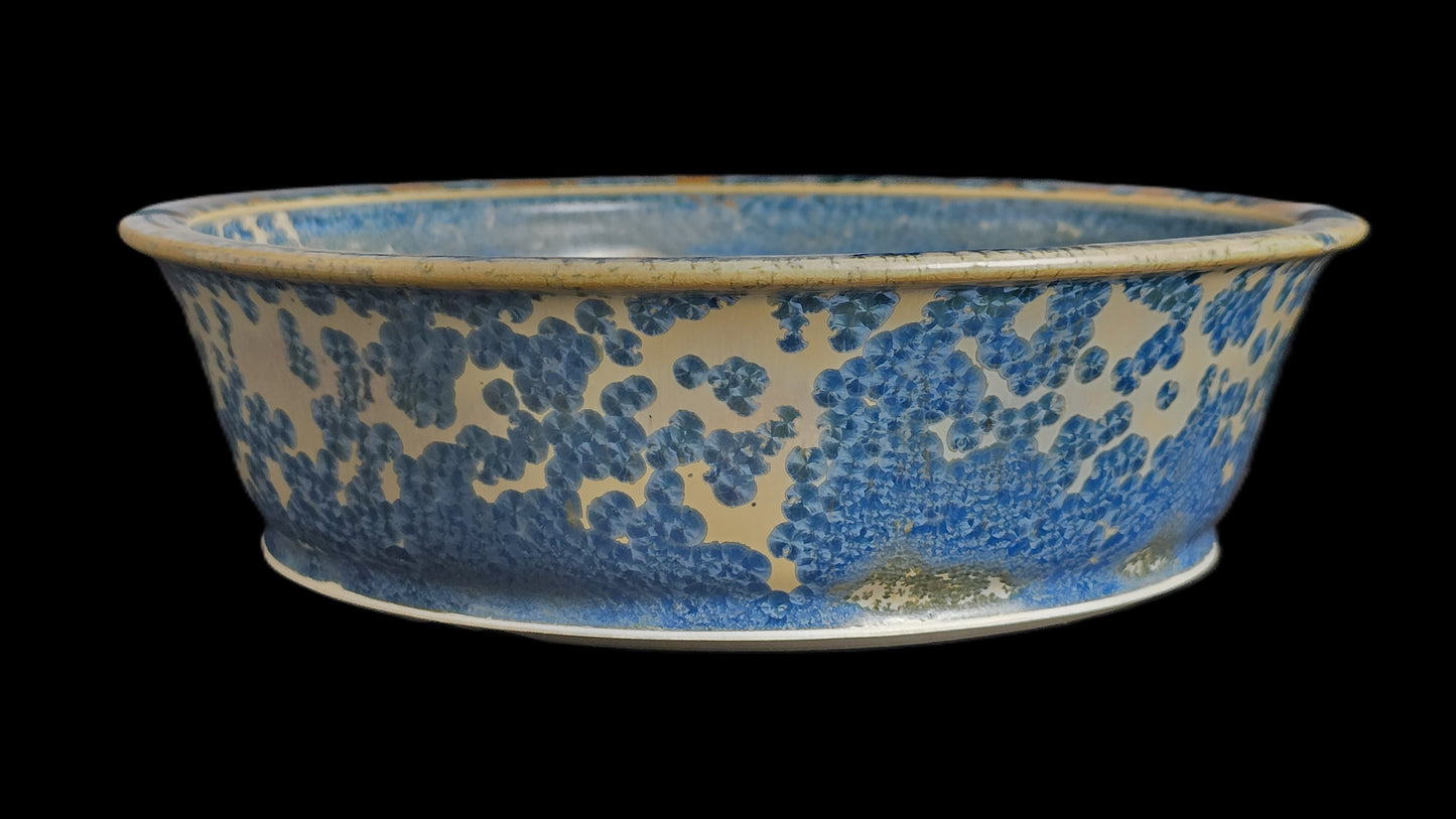 Bonsai Pot, Crystalline Round 1-26 - 9.25" X 2.75"