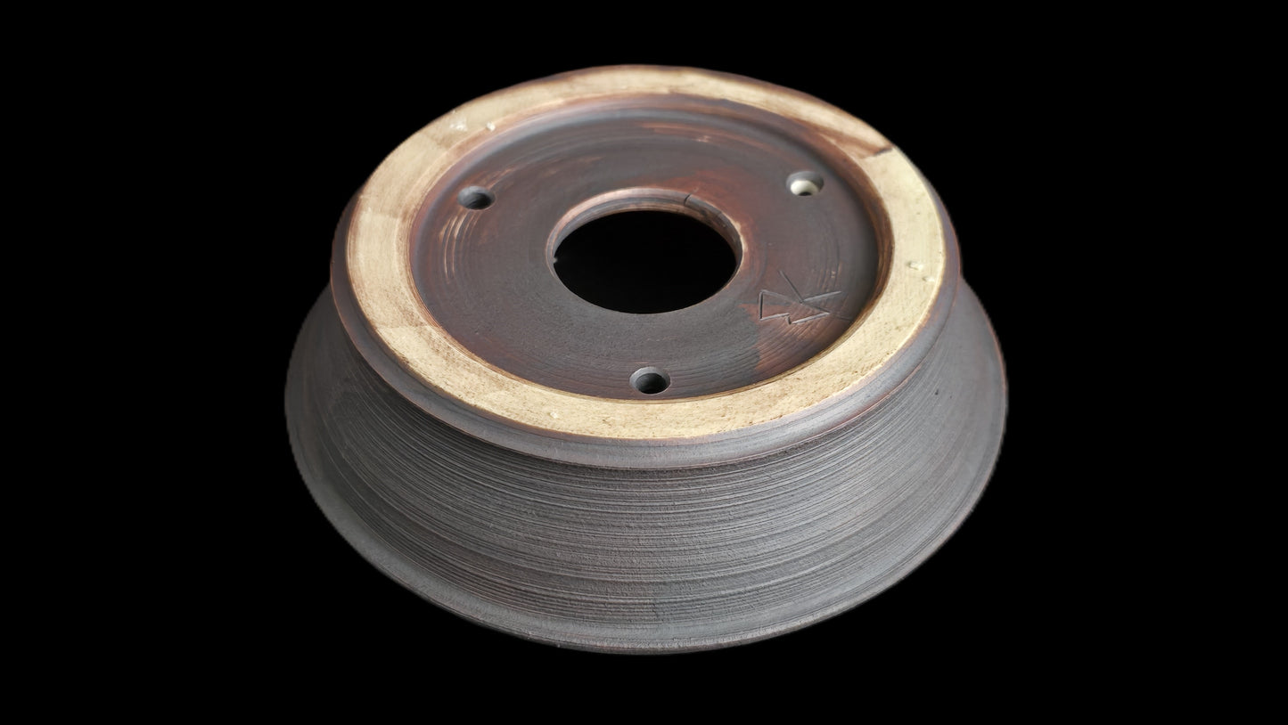 Bonsai Pot, Iron Round 1-26 - 4.5" X 1.25"