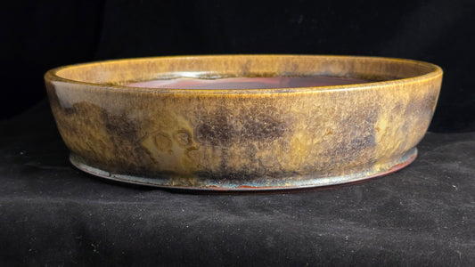 Bonsai Pot, Crystalline Round 2-26 - 13" X 3"