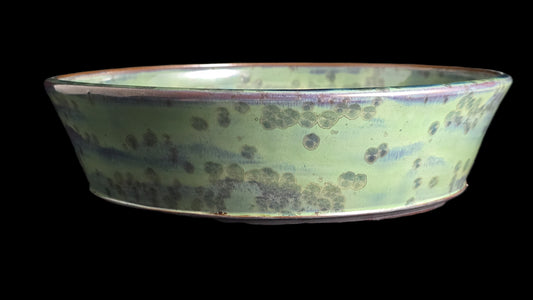 Bonsai Pot, Crystalline Round 2-26 - 11" X 2.75"