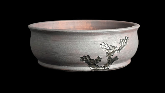 Bonsai Pot, Crystalline Round 2-26 - 5.25" X 1.75"