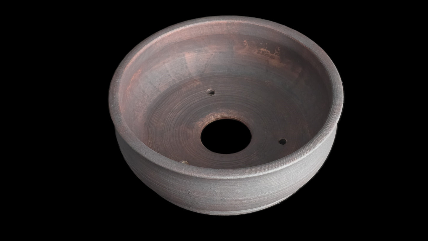 Bonsai Pot, Crystalline Round 2-26 - 5.25" X 1.75"