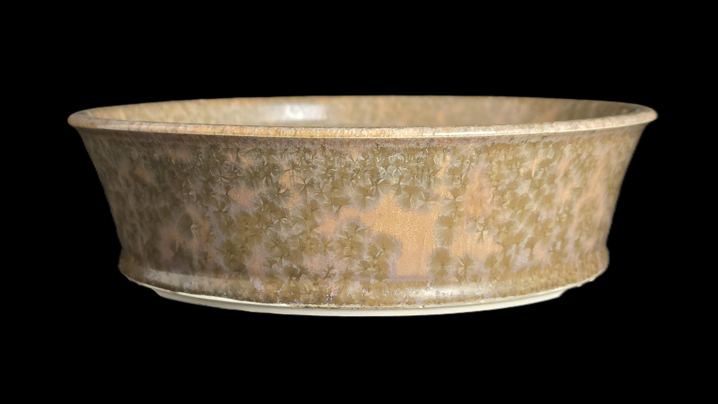 Bonsai Pot, Crystalline Round 2-26 - 8" X 2"