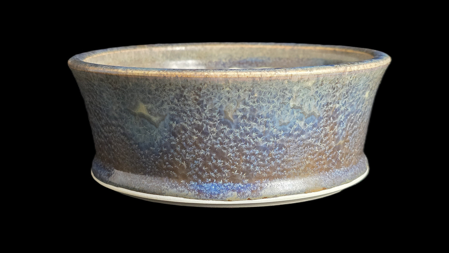 Bonsai Pot, Crystalline Round 2-26 - 6" X 2.25"