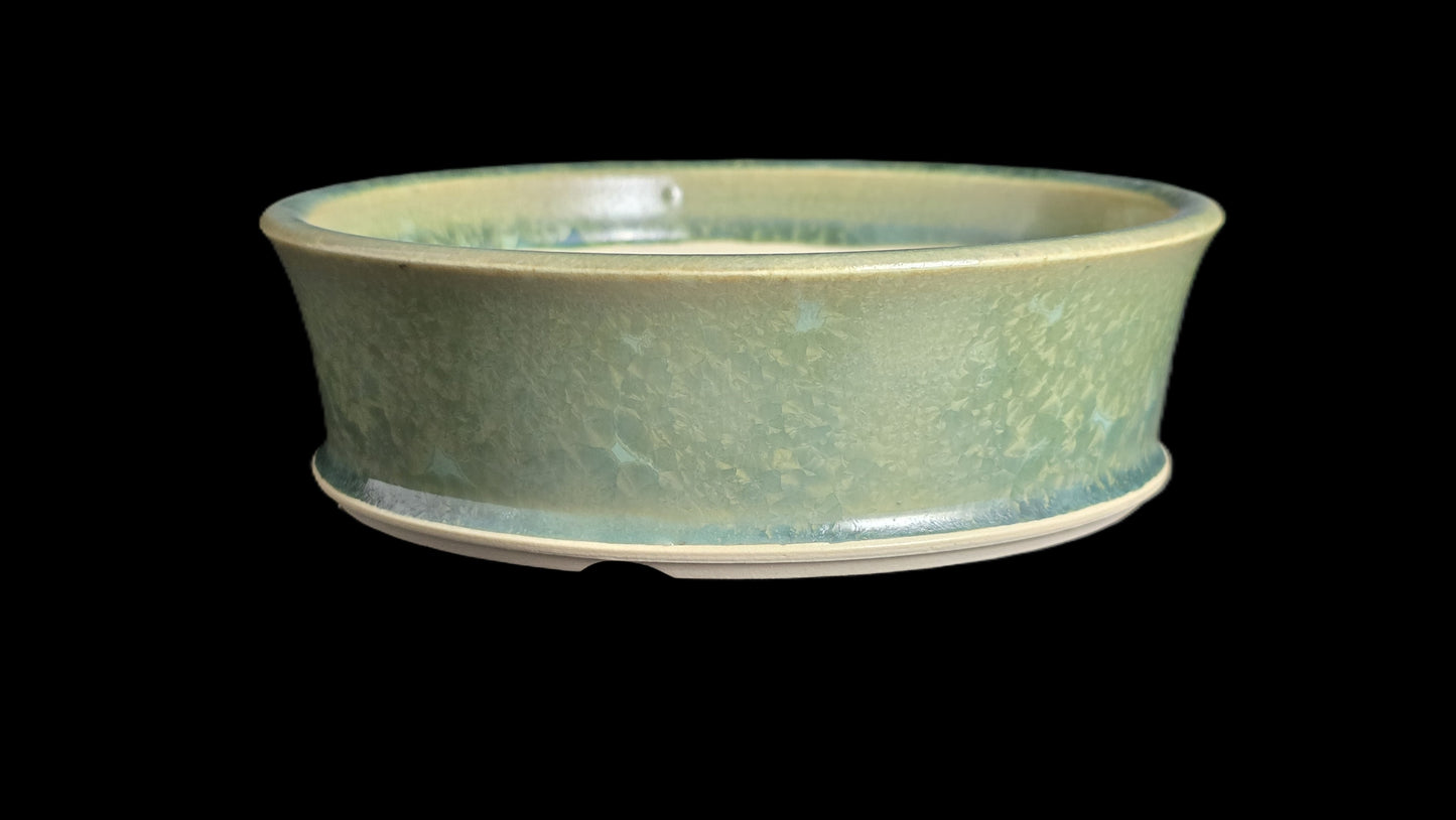Bonsai Pot, Crystalline Round 2-26 - 6" X 1.75"