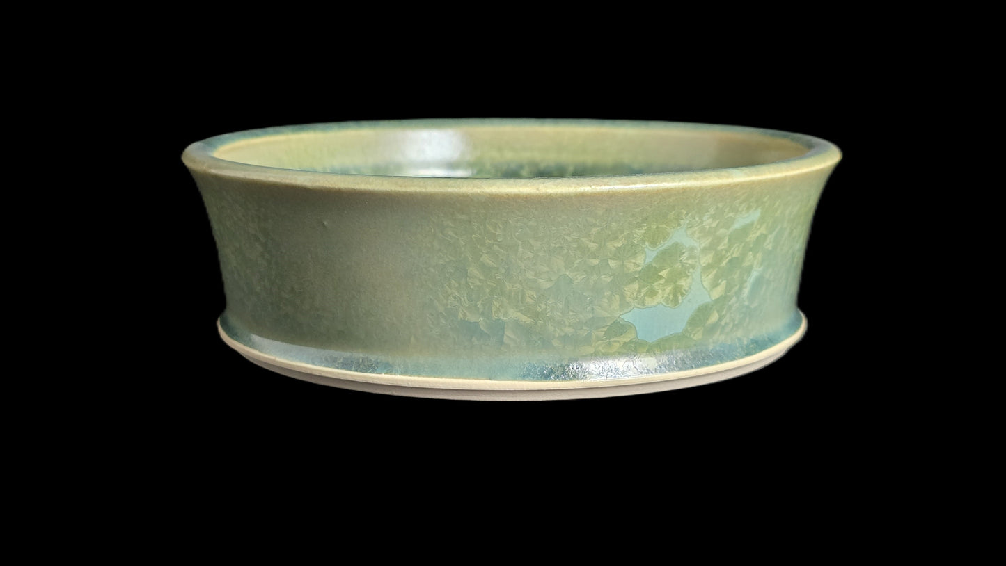 Bonsai Pot, Crystalline Round 2-26 - 6" X 1.75"