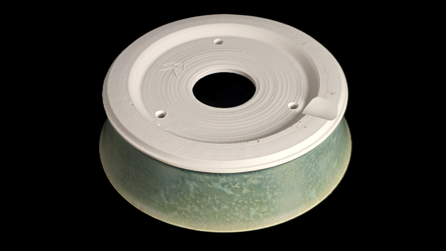 Bonsai Pot, Crystalline Round 2-26 - 6" X 1.75"